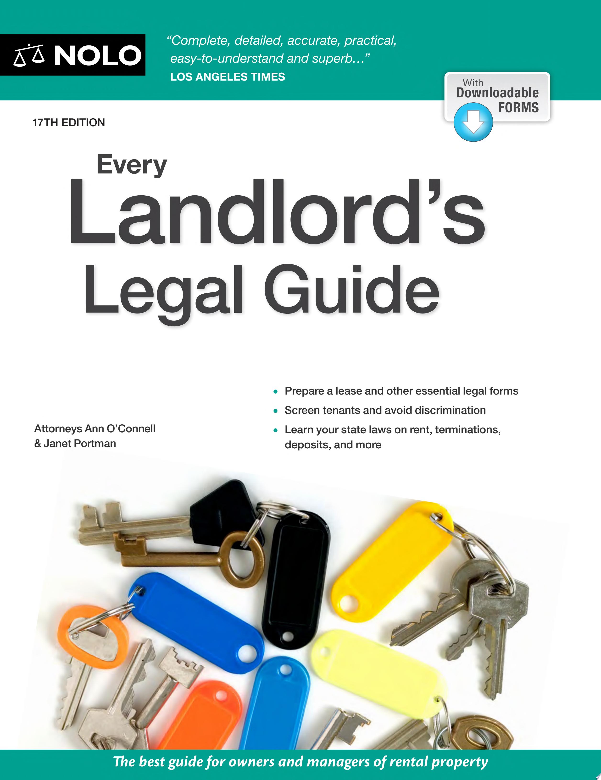 Image for "Every Landlord&#039;s Legal Guide"