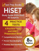 Image for "HiSET Study Guide 2024-2025 All Subjects"