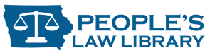 People's Law Library of Iowa logo