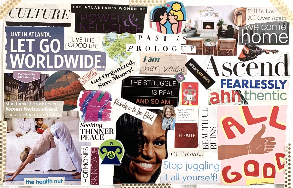 picture of vision board